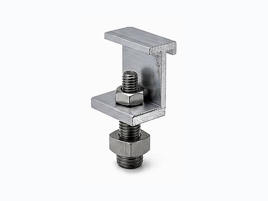 Photovoltaic bracket clamps